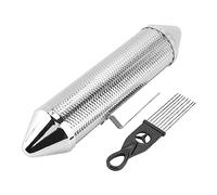 Yajimsa Instrumento Guiro Shaker,Percusión Guiro con Raspador - percusión Latina Antideslizante crujiente para Concierto Jazz Band Stage Performance