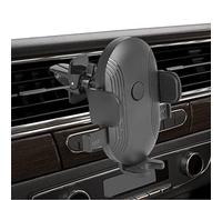 Yajimsa Soporte para Coche - Soporte teléfono para Rejilla ventilación Coche con Bloqueo automático | Robusto, Agarre Firme y Nunca se desliza, Soporte para teléfono Celular