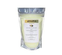 Yajna Manteca de cacao orgánica cruda pura, hidratante natural sin refinar para la cara, el cabello corporal grado A, cremas, bálsamos, lociones, jabones, suaviza la piel seca y dura, 115 g, color