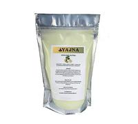Yajna Mantequilla de aguacate orgánica cruda pura, hidratante natural sin refinar para la cara, el cabello corporal grado A, cremas, bálsamos, lociones, jabones, suaviza la piel seca y dura, 115 g