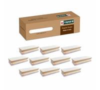 YAJNAS Plumero de madera para pizarra blanca y pizarra, combo de 10 plumeros, plumero de madera no magnético de alta calidad