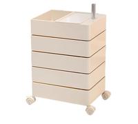 Yajuer Mesita De Noche, Mesita De Noche Alta con Almacenamiento Abierto, Mesita De Noche con Cajón, Estante Abierto, Mesita De Noche Vertical para Sala De Estar(White)
