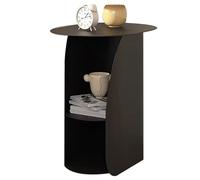 Yajuer Mesita De Noche Moderna, Mesita De Noche Minimalista para Dormitorio Con Marco De Metal, Gabinete De Almacenamiento Compacto para Habitación De Niños, Mesa Auxiliar Pequeña Duradera con Estante