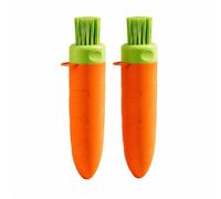 Yajuyi 2 Piezas Herramienta Manual para Preparar Verduras Multifuncional Multitool Cocina 3 en 1 Compacto para Preparación Comidas Rápida, Rojo