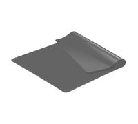 Yajuyi Alfombrilla de Silicona para Encimera de Cocina, Protector de Encimera, Portátil, Multifuncional, Resistente Al, Salvaescaleras para Escritorio, Gris 60 Cmx40 Cm, Individual