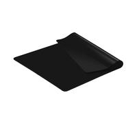 Yajuyi Alfombrilla de Silicona para Encimera de Cocina, Protector de Encimera, Portátil, Multifuncional, Resistente Al, Salvaescaleras para Escritorio, Negro 60 Cmx40 Cm, Individual