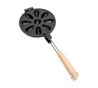Yajuyi Cavidas en Forma Pétalo Casero Utensilio Repostería Ergonómico para Reposteros Caseros, Cocina Casera, Negro