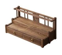 Yajuyi Mueble Organizador con Estantes Versátil Organizador con Compartimentos y Cajones Resistente Estante Modular Reconfigurable para Dormitorio, Estilo H