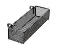 Yajuyi Organizador Colgante de Cama Cesta Metálica Rejilla Estante Colgante para Objetos de Hierro Diseño Abierto Adecuado para Dormitorio Hogar Espacio de E, tal como se describe, 45x15x9cm