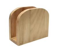 Yajuyi Servilletero de Madera Dispensador Vertical Organizador para Pañuelos Porta Servilletas de Mesa Fabricado en Madera Estilo Rústico Adecuado para, Madera, Individual