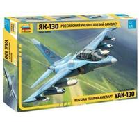 Yak-130 Russian Trainer Avión 1:72 Plástico Modelo Kit Zvezda