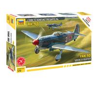 Yak-9d Soviet Fighter 1:72 Plástico Modelo Kit Zvezda