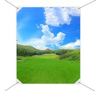 yakermur Ayuda de entrenamiento de golf, ayuda de entrenamiento plegable portátil | Reemplazo de red de objetivo de golf, para patio trasero, interior, exterior, garaje, escuela, curso, césped, parque