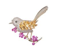 yakermur Broche de pájaro, broche de pájaro | Colección de risas para animales Bird Bird - Mujeres accesorios de de joyería vintage para Acción de Gracias, Día de la Madre