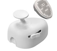 Yakermur - Cepillo de baño de vapor para gatos | Herramientas de masaje recargables autolimpiantes | Cepillo de aseo para perros antipelusa, para limpieza y eliminación de cerdas largas