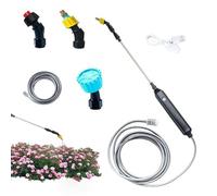 yakermur Pulverizador eléctrico - Pulverizador de plantas multifuncional y pulverizador de bomba, set de pulverizador eléctrico portátil y denso para jardín, agricultura, terraza y exterior