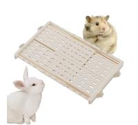 yakermur Recinto retráctil para hámster, escondite de animales pequeños, accesorios de jaula ampliados para mascotas, para sala de estar, ardillas, hurones, jerbos, de pie, tumbados, jugando al