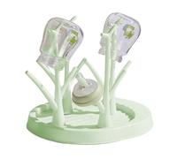 Yakermur - Secador para biberones, escurridores con Bandeja de Agua | extraíble para botellas, tetinas, tazas, piezas de bomba y accesorios, verde, Se référer au descriptif, Consulte la descripci