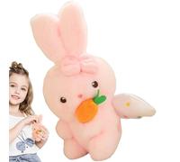 yakermur Tire de una cuerda, tire de un animal de peluche de cadena,tire del juguete de peluche con cuerdas con alas de oso de peluche | Ribbit Interactive Home Decor Interactive Throw Almohada para