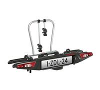 Yakima FOLDCLICK 2 Car bicycle holder Montaje de enganche trasero Negro, Metálico - Soporte de bicicleta (14,5 kg, 740 x 670 x 280 mm)