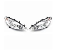 YAKISA Faros Delanteros Conjunto Para Peugeot 307 (2003-2007) Conjunto De Faro(C3)