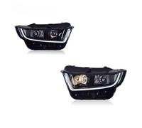 YAKISA Faros Full Juego Para Ford Para Edge 2015-2018 Auto Niebla DRL Freno Señal De Giro Lámpara Plug And Play Conjuntos De Faros LED De Coche Conjunto Faros Automóvil