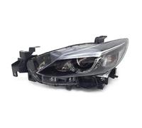 YAKISA Faros Principales Para Mazda 6 Para Atenza III GJ 2015-2018 LED Parachoques Delantero Faro Delantero Conjunto De Faros Lámpara De Luz Delantera Faro Principal Delantero(With AFS,Left side)