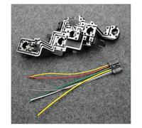 YAKISA Luz Trasera Circuito Para Peugeot 307 Placa Circuito Luz Trasera Placa Circuito Enchufe Base Bombilla Placa Circuito Luz Trasera(Left)