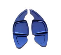 YAKISA para A1 para A3 para A4 para A8 S8 D5 para A6 S6 C8 para A7 S7 Paleta De Cambio Engranaje del Volante Coche Extender Pegatinas Paletas De Cambios(Blue)