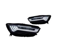 YAKISA Para A6 C7 2012-2018 Faros LED Conjunto Luces Principales Coche