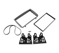 YAKISA para Alfa para Romeo 147 2005-2011 7 Pulgadas 2Din Coche Fascia Estéreo Fascias Panel Dash Montaje Instalación DVD Marco Kit Marco Fascia Radio