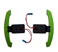 YAKISA para BMW G20 G30 G87 para M2 para M3 para M4 F20 F30 F45 Paletas De Cambio Magnéticas Aleación Aluminio Volante Coche Paletas De Cambios(Aluminum Green)