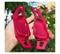 YAKISA para Cupra para Seat para Formentor para Ateca para Leon para Sportstoure Volante De Coche Paletas Cambio Extensión Paletas De Cambios(Red)