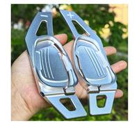 YAKISA para Cupra para Seat para Formentor para Ateca para Leon para Sportstoure Volante De Coche Paletas Cambio Extensión Paletas De Cambios(Silver)