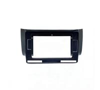 YAKISA para Nissan para Sentra para Sylphy 2012-2019 10 Pulgadas Fascias De Coche Android 2 DIN Panel Superficie Modificada Marco Fascia Marco Fascia Radio(Frame)