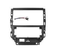 YAKISA para VW para Bora para Golf 2004-2008 Adaptador De Fascia Marco Coche 9 Pulgadas para Kit Panel Ajuste Radio Android Marco Fascia Radio(Frame Cable)