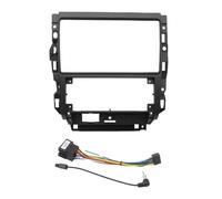 YAKISA para VW para Golf para Bora MK4 2006 9 Pulgadas Radio Panel Salpicadero Reproductor Marco Audio Kit Montaje Tablero con Cable Marco Fascia Radio(Frame Cable)