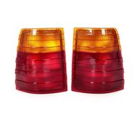 YAKISA Piloto Posterior Para Benz W123 1976-1984 Luz Trasera Parada Lámpara De Freno Carcasa Señal Giro Accesorios Coche(A pair)