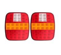 YAKISA Piloto Posterior Para Ford Para Jeep Para Wrangler CJ YJ JK 39 LED 12V 24V Camión Remolque Freno Trasero Parada Luz Trasera Matrícula Lámpara Autobús Furgoneta(2pcs)