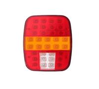 YAKISA Piloto Posterior Para Ford Para Jeep Para Wrangler CJ YJ JK 39 LED 12V 24V Camión Remolque Freno Trasero Parada Luz Trasera Matrícula Lámpara Autobús Furgoneta(1pc)