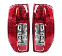 YAKISA Piloto Posterior Para Nissan Para Navara 2005 D40 2005-2015 26555EB38A R-Auto Luz Trasera Freno(Red White-1Pair)
