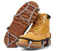 YakTrax Cadenas Hielo Trekkers, Unisex, Negro