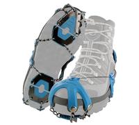 Yaktrax Summit Crampones Alta Resistencia con Picos de Acero al Carbono,Cierre Boa,Agarre Seguro en Nieve&Hielo, Senderismo Invernal,Trail&Caza, Esenciales, Negros, M