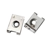 YAKUFAST 20 unids/lote de tacos autorroscantes de acero inoxidable 304, Clips ST4.2 ST4.8 ST3.5, tuercas a presión for coche y motocicleta