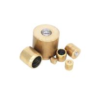 YAKUFAST 5 uds botón pulsador de latón engrasador prensa ajuste bola Motor de Gas Hit & Miss aceite grasa cobre billar taza mantequilla(8x10mm)