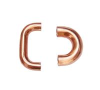 YAKUFAST Accesorio de codo de retorno de 180 grados de cobre for aire acondicionado, 7,94, 9,52, 12,7, 15,88, 16, 19 mm, 5/16", 3/8", 1/2", 5/8", 3/4"(12.7mmx0.5mmx55mm)