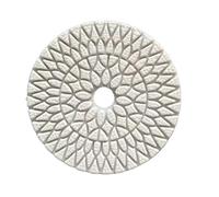 YAKUFAST Almohadillas de pulido de 7 pasos y 4 pulgadas, almohadilla de pulido húmeda Flexible for disco abrasivo de resina de granito
