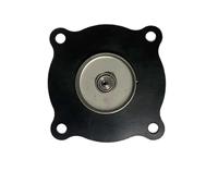YAKUFAST Lote de 1 a 15 diafragmas for válvulas solenoides serie 2W, 1/2", 3/4", 1", 1-1/4", 1-1/2", 2"(Black,10 PCS_2W)