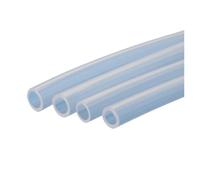YAKUFAST Manguera de goma de silicona transparente, 1/5/10M, ID 0,5, 1, 2, 3, 4, 5, 6, 7, 8, 9, 10, 12mm, tubo de silicona Flexible no tóxico transparente(10 METERS_ID 0.5MM X 1MM OD)