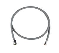 YAKUFAST Manguera Flexible trenzada de nailon F1/2 M15 x 1, grifo de cocina, manguera extraíble, Conector de movimiento, manguera de plomería, tubo interior de Gel de sílice, gris(300cm)